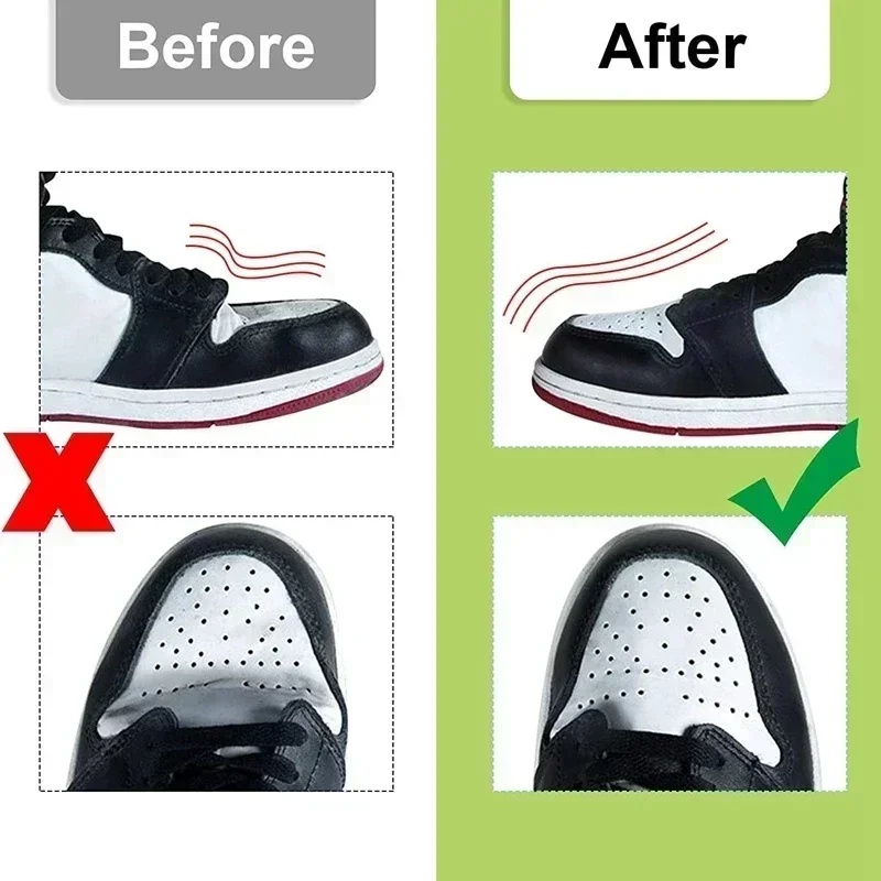 2 ペアのアンチクリースシューズヘッドプロテクター、カジュア - Sneaker Shoe Care Kit のレビューと価格